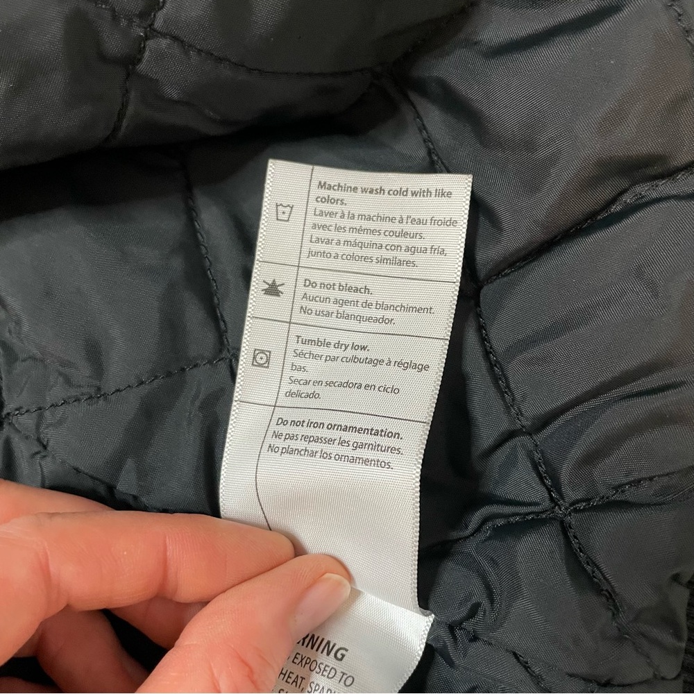 Men’s Carhartt Size 3XL Black Hooded Flannel Lined Canvas Work Jacket - Picture 13 of 17